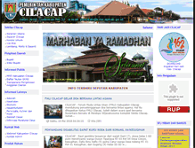 Tablet Screenshot of cilacapkab.go.id