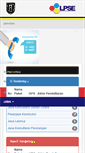 Mobile Screenshot of lpse.cilacapkab.go.id